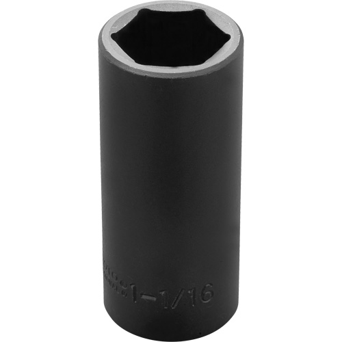Socket, Impact, 1-1/16", 1/2" Drive, 6 Points, Deep FMT Sales Ltd