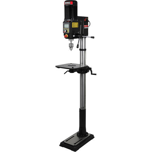 Perceuses &agrave; colonne de plancher Nova Viking DVR, 16", Mandrin 5/8", 3000 tr/min FMT Sales Ltd