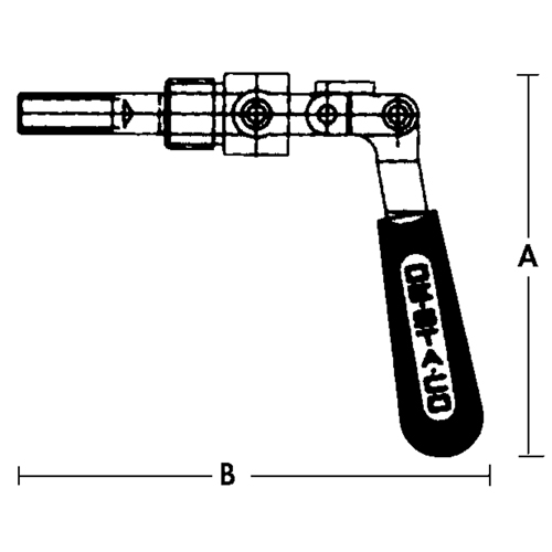 Crampons articul&eacute;s droits - S&eacute;rie 601, Capacit&eacute; de 5/8" (15,875 mm), Force de serrage de 100 lb FMT Sales Ltd