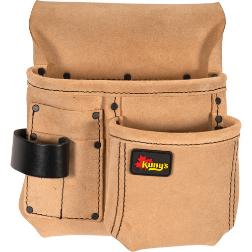 Demi-Tablier De Menuisier, Porte-outil multiple, Cuir, 4 Poches FMT Sales Ltd