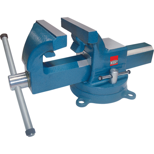 Heavy-Duty Industrial Bench Vises, 4" Jaw Width, 2-3/8" Throat Depth FMT Sales Ltd
