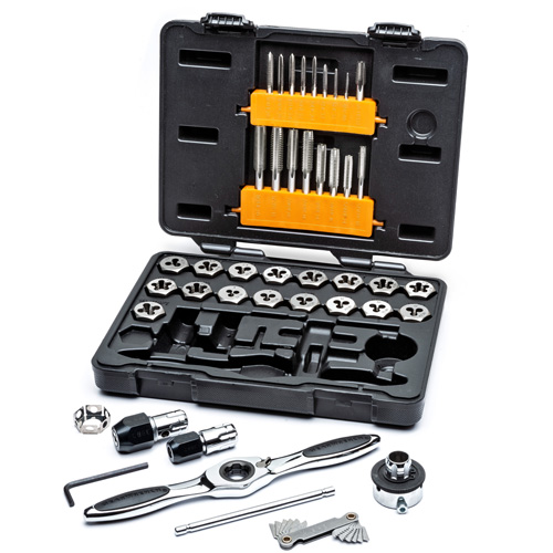 SAE Ratcheting Tap & Die Set, 42 Pieces FMT Sales Ltd