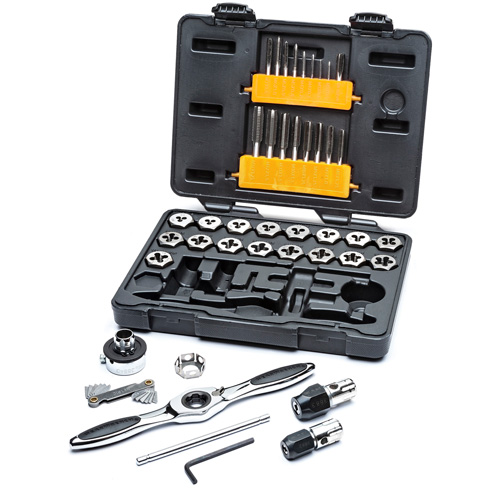 Metric Ratcheting Tap & Die Set, 42 Pieces FMT Sales Ltd