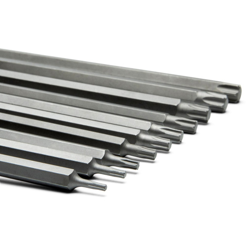 Jeu de douilles longues, Torx, Prise 1/4"/3/8", 10 mrcx FMT Sales Ltd
