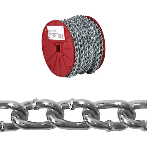 Chaîne torsad&eacute;e, Acier &agrave; faible teneur en carbone, #2 x 125' (38,1 m) l, Charge d'utilisation 310 lb (0,155 tonne) FMT Sales Ltd