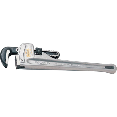 Straight Pipe Wrench, 1-1/2" Jaw Capacity, 10" Long FMT Sales Ltd