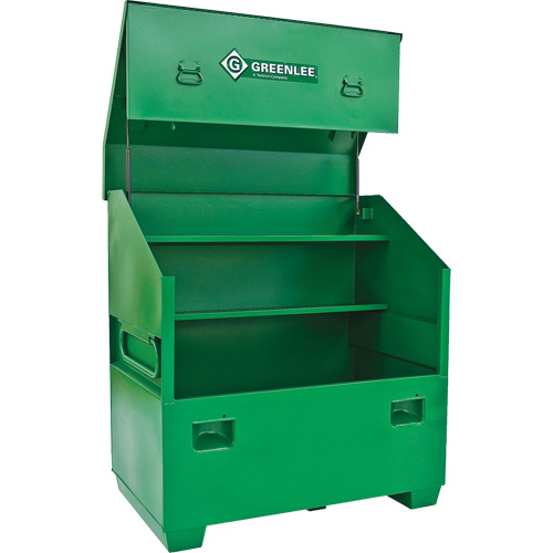 Jobsite Chest, 36" W x 30" D x 48" H, Green FMT Sales Ltd