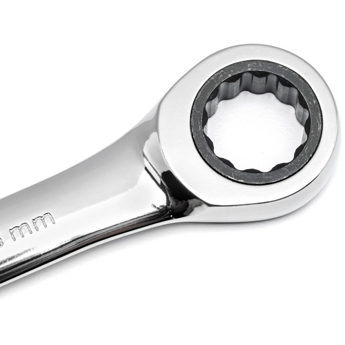 Cl&eacute; &agrave; cliquet combin&eacute;e &agrave; 72 dents, 12 pans, 30 mm, Fini Chrome/Poli FMT Sales Ltd
