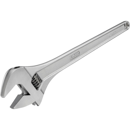 Adjustable Wrench, 6" L, 3/4" Max Width, Chrome FMT Sales Ltd