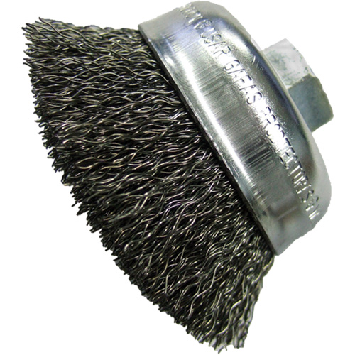 Brosses-boisseau &agrave; fils cr&ecirc;p&eacute;s 6" FMT Sales Ltd