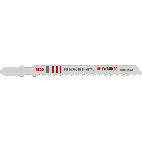 Lame de scie sauteuse, Bim&eacute;tal, Tige en T, 4" lo, 6 dents par pouce FMT Sales Ltd