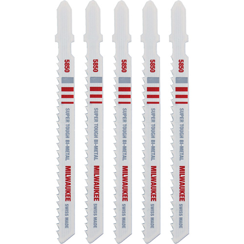 Jigsaw Blade, Bi-Metal, T-Shank, 4" L, 8 TPI FMT Sales Ltd