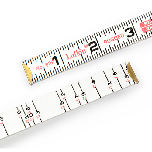 R&egrave;gle de maçon Red End, 6' lo, Bois, Graduations de 1/16" FMT Sales Ltd