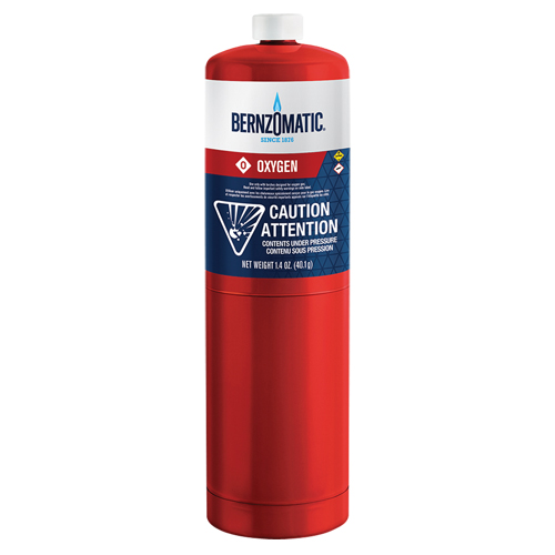 1.4-oz. Disposable Oxygen Cylinder, Oxygen FMT Sales Ltd