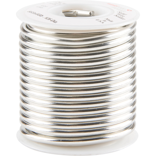 Common Solder, Lead-Free, 95% Tin 5% Antimony, Solid Core, 0.125" Dia. FMT Sales Ltd