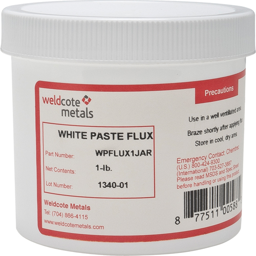 Flux de brasage blanc en p&acirc;te FMT Sales Ltd