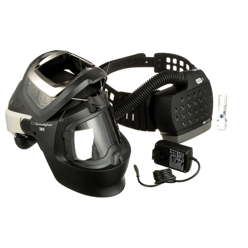 Adflo Powered Air Purifying Respirator, Welding Helmet, Lithium-Ion Battery FMT Sales Ltd