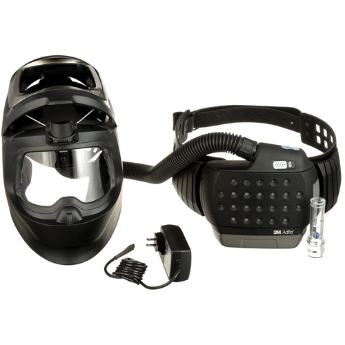 Adflo Powered Air Purifying Respirator, Welding Helmet, Lithium-Ion Battery FMT Sales Ltd