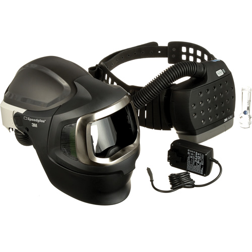 Adflo Powered Air Purifying Respirator, Welding Helmet, Lithium-Ion Battery FMT Sales Ltd