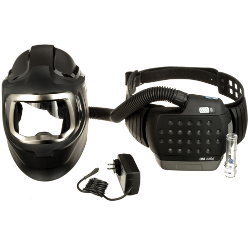 Adflo Powered Air Purifying Respirator, Welding Helmet, Lithium-Ion Battery FMT Sales Ltd