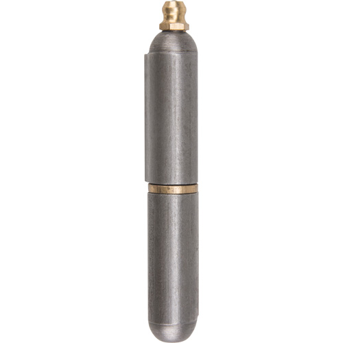 Weld-On Hinge, 0.512" Dia. x 3.15" L, Mild Steel w/Fixed Steel Pin FMT Sales Ltd
