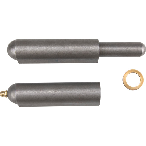 Weld-On Hinge, 0.906" Dia. x 7.874" L, Mild Steel w/Fixed Steel Pin FMT Sales Ltd