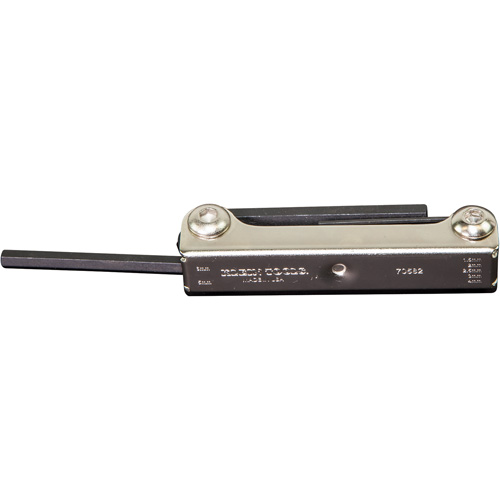 Folding Hex Key Set, 7 Pcs., Metric FMT Sales Ltd