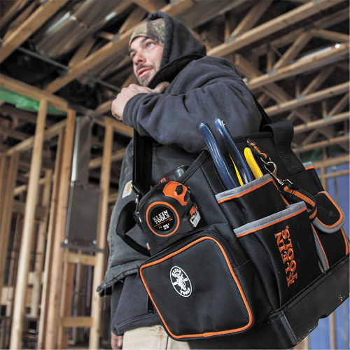 Fourretout Tradesman Pro, Nylon balistique, 40 pochettes, Noir/Orange FMT Sales Ltd