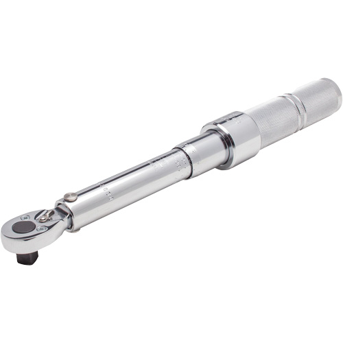 Micrometer Torque Wrench, Click, 3/8" Square Drive, 40 - 200 in lbs. FMT Sales Ltd