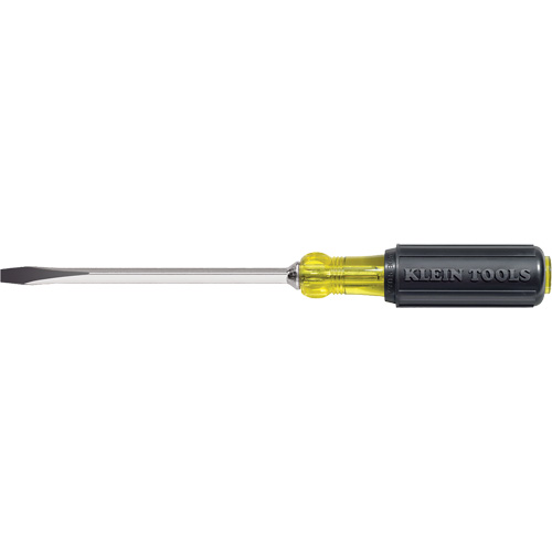Tournevis industriels fendu &agrave; pointe en losange, 5/16", 10-15/16" lo, Prise Coussin&eacute;e FMT Sales Ltd