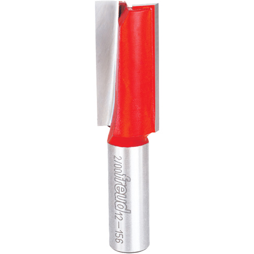 Router Bit - Double Flute Straight Bit, 3/4" Dia., 1" H, 3" L, 1/2" Shank FMT Sales Ltd