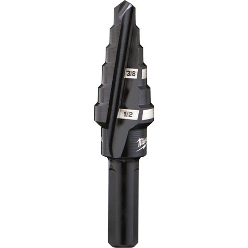 Foret &eacute;tag&eacute; no 6, 3/8" - 1/2", Incr&eacute;ments de 1/16", Acier rapide FMT Sales Ltd