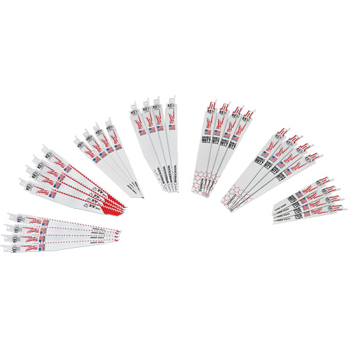 Jeu de lames de d&eacute;molition et &agrave; trait de scie &eacute;troit Sawzall FMT Sales Ltd