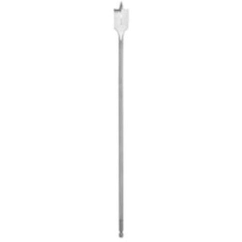 Flat Boring Bit, 7/8" Diameter, 1/4" Hex Shank, 16" Length FMT Sales Ltd