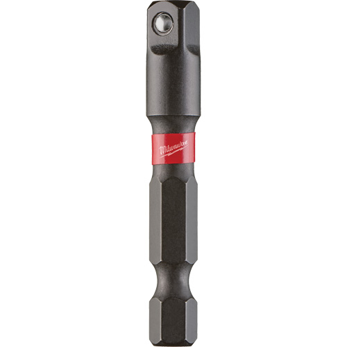 Shockwave Impact Driver Socket Adapter, 1/4" Drive Size, 1/4" Male Size, Ball, 1-7/8" L FMT Sales Ltd