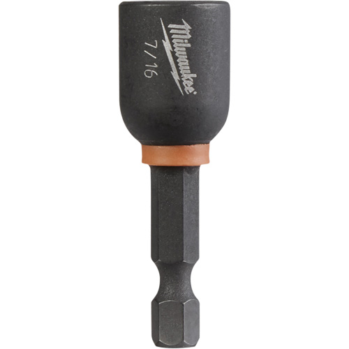Shockwave Impact Duty Nut Driver, 1/4" Tip, 7/16" Drive, 1-7/8" L, Magnetic FMT Sales Ltd