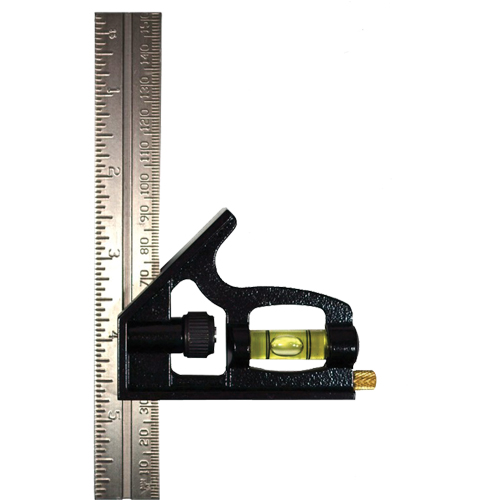 &eacute;querre combin&eacute;e Johnson 406EM, 6'' x 1'' lo, 1/32" Graduations, Acier, Ordinaire FMT Sales Ltd