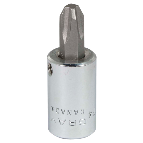 Head Socket, Phillips, #4 x 1.93" L, 3/8" Square Drive Drive FMT Sales Ltd
