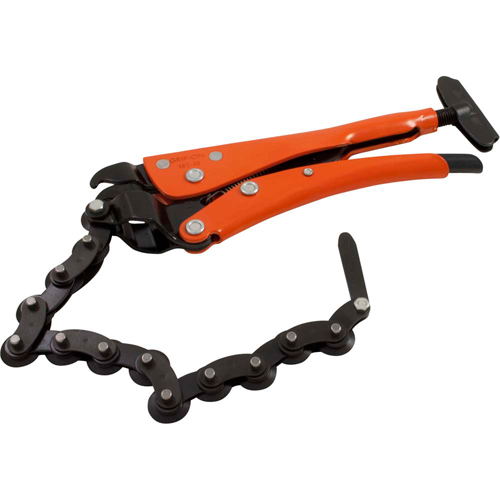 Locking Chain Clamp Pliers, 10-1/2" Length, Omnium Grip FMT Sales Ltd