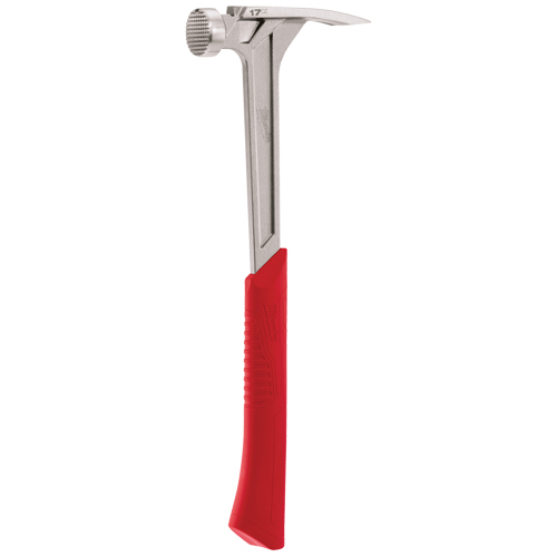 Milled Face Framing Hammer, 17 oz., Solid Steel Handle, 16-1/8" L FMT Sales Ltd