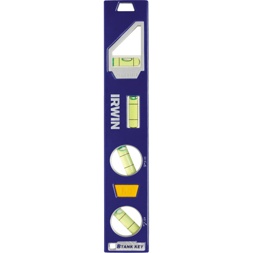 250 Series Heavy-Duty Torpedo Level, 9" L, Aluminum, 4 Vials, Magnetic FMT Sales Ltd
