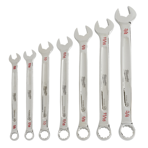 Combination Wrench Set, Combination, 7 Pieces, Imperial FMT Sales Ltd