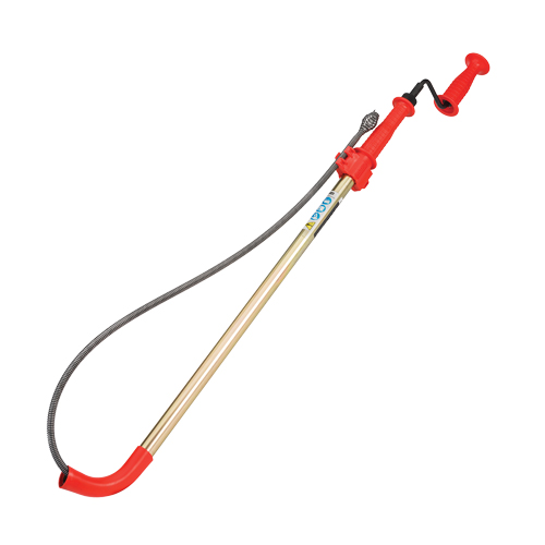 D&eacute;gorgeoir pour toilette, Manuel, Tulipe, 6' Longueur du c&acirc;ble, 1/2" Diam&egrave;tre du c&acirc;ble FMT Sales Ltd
