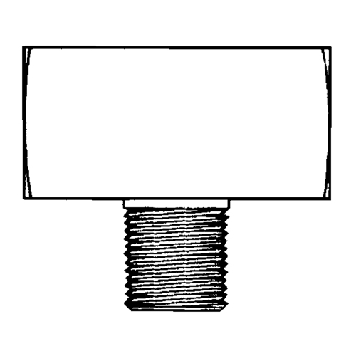 Jonction En T&eacute; M&acirc;le, Laiton, 1/8" FMT Sales Ltd