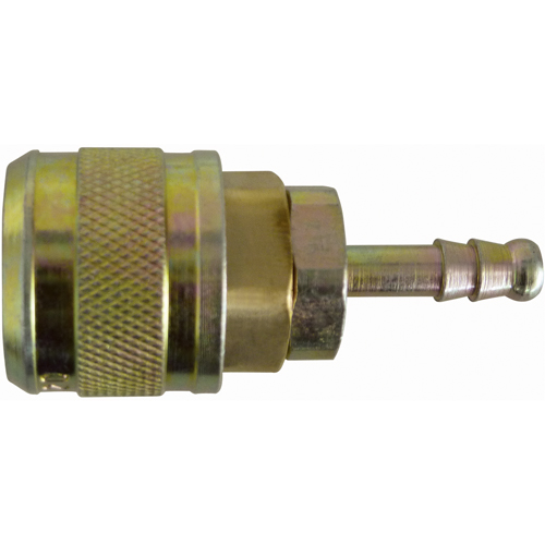 Automax 3/8" Hose Barb Quick Coupler, Brass FMT Sales Ltd