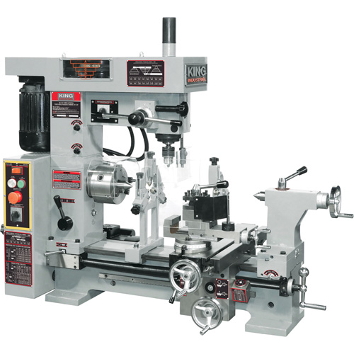 Tour &agrave; m&eacute;tal/fraiseuse combin&eacute;e, 43" lo x 19-1/2" la x 38" h FMT Sales Ltd