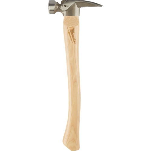 Milled Face Framing Hammer, 19 oz., Wood Handle, 16" L FMT Sales Ltd