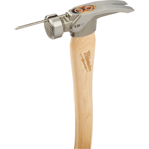 Milled Face Framing Hammer, 19 oz., Wood Handle, 16" L FMT Sales Ltd