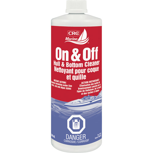 Nettoyant pour coques et parois inf&eacute;rieures de bateaux On & Off, 946 ml, Bouteille FMT Sales Ltd