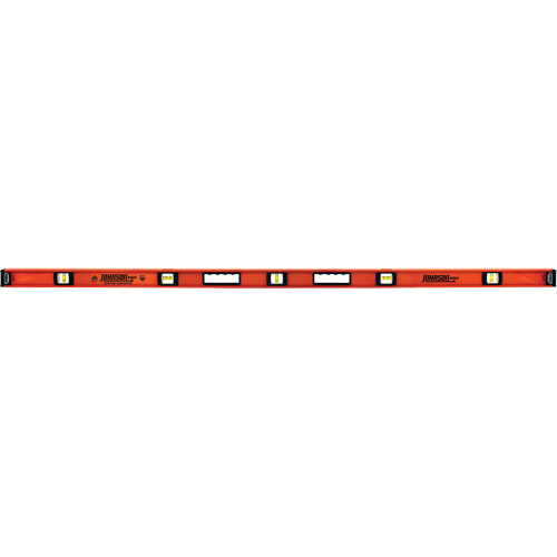 Heavy Duty Level, I-Beam, 72" L, Aluminum, 5, Non-Magnetic FMT Sales Ltd
